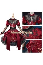 Identity V Little Girl Alice DeRoss Miss Pomegranate Plate Gothic Lolita Cosplay Costume